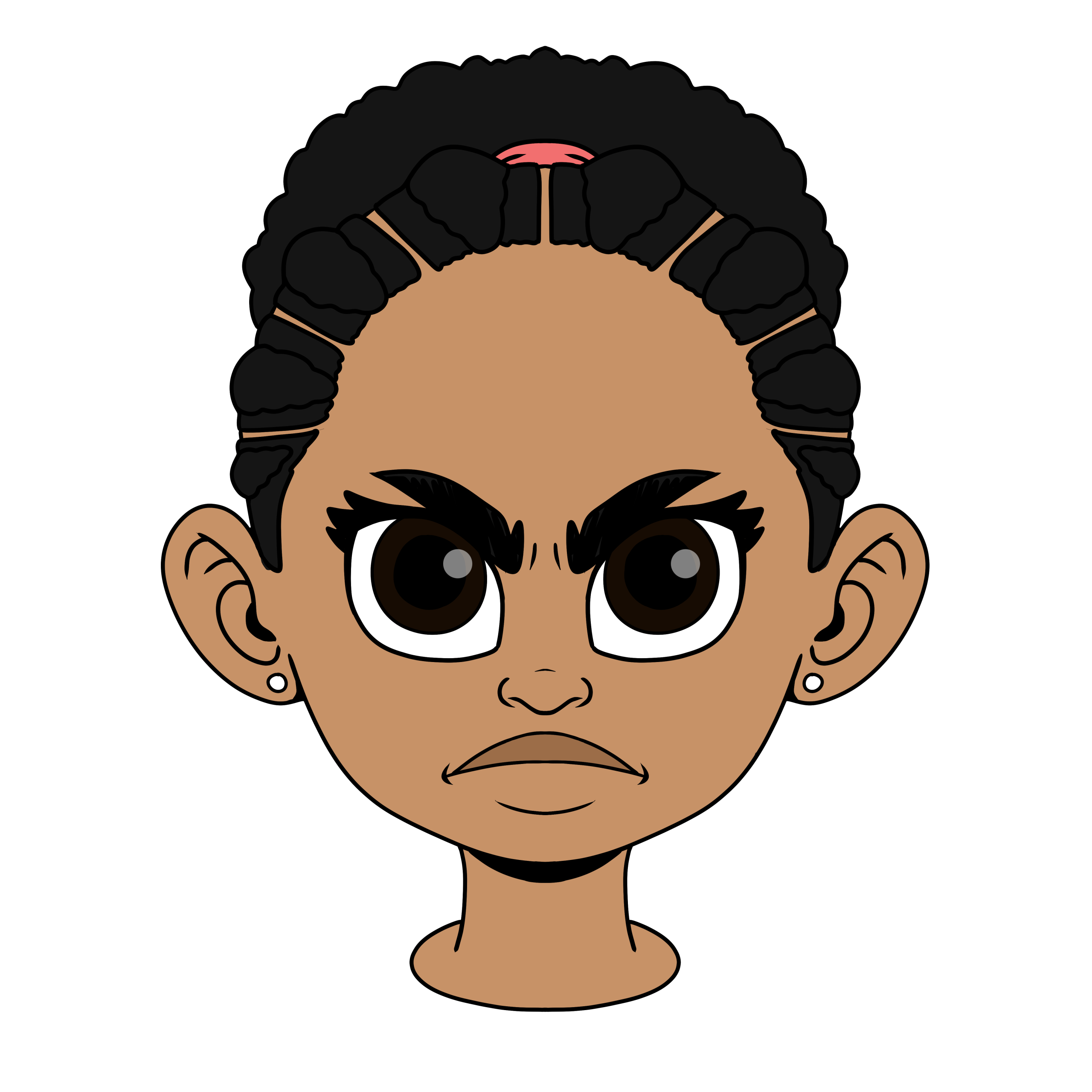 Angery Girl A4