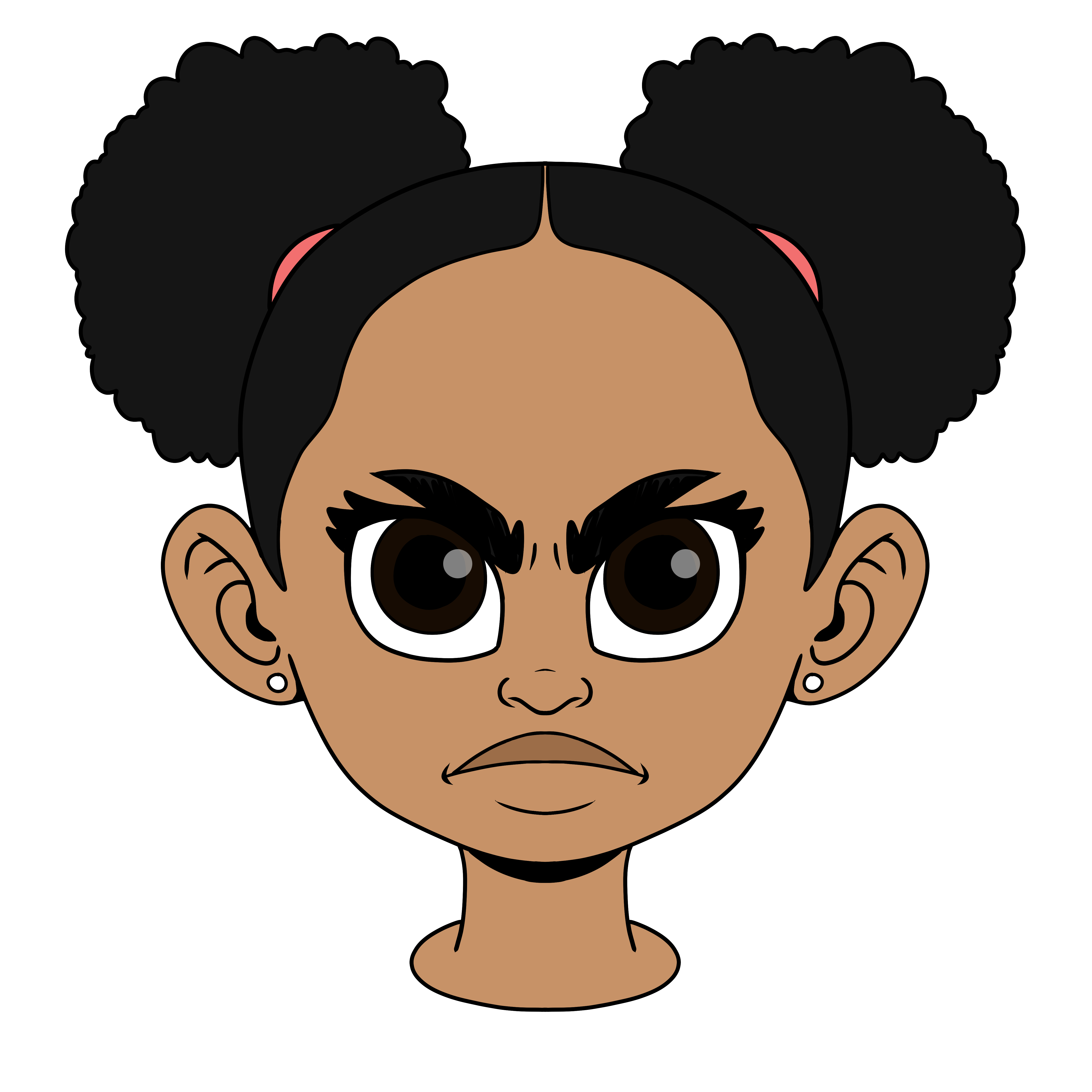 Angery Girl A3